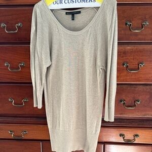 White House Black Market Tan Sweater